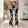 Brown Black And Ivory Cow Spots For Casual Country Style And Festive Everyday Looks Leggings - 12