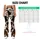 Brown Black And Ivory Cow Spots For Casual Country Style And Festive Everyday Looks Leggings - 7