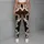 Brown Black And Ivory Cow Spots For Casual Country Style And Festive Everyday Looks Leggings - 6