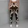 Brown Black And Ivory Cow Spots For Casual Country Style And Festive Everyday Looks Leggings - 4