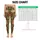 Wildflower Meadow Blooms for Western Vacation Style and Countryside Getaways Leggings - 1