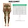 Wildflower Meadow Blooms for Western Vacation Style and Countryside Getaways Leggings - 3
