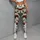 Red Cherry Blossoms and Green Leaves for Running and Outdoor Adventures Leggings - 5