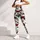 Red Cherry Blossoms and Green Leaves for Running and Outdoor Adventures Leggings - 4