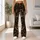 Gothic Skull Carnival And Haunted Circus Scenes For Halloween Fitness And Casual Style Leggings - 12