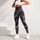 Gothic Raven Storm and Haunted Castle for Spooky Autumn Outings Leggings - 4