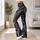 Gothic Raven Storm and Haunted Castle for Spooky Autumn Outings Leggings - 12