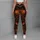 Gothic Pumpkins, Crescent Moon and Haunted Castle for Autumn Halloween Celebrations Leggings - 6