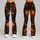 Gothic Pumpkins, Crescent Moon and Haunted Castle for Autumn Halloween Celebrations Leggings - 9