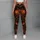 Gothic Pumpkins, Crescent Moon and Haunted Castle for Autumn Halloween Celebrations Leggings - 4