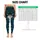Teal Botanical Wildflowers and Foliage for Everyday Outings and Relaxed Weekend Style Leggings - 1
