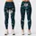 Teal Botanical Wildflowers and Foliage for Everyday Outings and Relaxed Weekend Style Leggings - 3