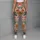 Gingerbread Men and Peppermint Candies for Cozy Christmas Holiday Celebrations Leggings - 6