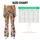 Gingerbread Men and Peppermint Candies for Cozy Christmas Holiday Celebrations Leggings - 7