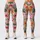 Gingerbread Men and Peppermint Candies for Cozy Christmas Holiday Celebrations Leggings - 3