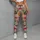 Gingerbread Men and Peppermint Candies for Cozy Christmas Holiday Celebrations Leggings - 5