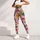 Gingerbread Men and Peppermint Candies for Cozy Christmas Holiday Celebrations Leggings - 6