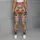 Gingerbread Men and Peppermint Candies for Cozy Christmas Holiday Celebrations Leggings - 5