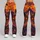 Black Cats, Jack-O'-Lanterns & Bats Under a Starry Halloween Sky for Festive Nights Leggings - 9