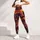 Black Cats, Jack-O'-Lanterns & Bats Under a Starry Halloween Sky for Festive Nights Leggings - 4