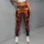 Black Cats, Jack-O'-Lanterns & Bats Under a Starry Halloween Sky for Festive Nights Leggings - 5