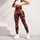 Black Cats, Jack-O'-Lanterns & Bats Under a Starry Halloween Sky for Festive Nights Leggings - 6
