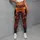 Black Cats, Jack-O'-Lanterns & Bats Under a Starry Halloween Sky for Festive Nights Leggings - 4