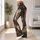 Barn Owls And Autumn Leaves For Cozy Woodland Walks And Relaxed Fall Weekend Style Leggings - 11