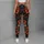 Halloween Skull And Tropical Flowers For Spooky Season Style And Autumn Adventures Leggings - 6
