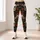Halloween Skull And Tropical Flowers For Spooky Season Style And Autumn Adventures Leggings - 6