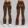 Gothic Jack-o’-Lanterns and Baroque Lace for Halloween Parties and Autumn Nights Leggings - 9