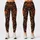 Gothic Jack-o’-Lanterns and Baroque Lace for Halloween Parties and Autumn Nights Leggings - 1