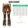 Colorful Woodland Foxes, Owls And Wildflowers For Autumn Nature Walks And Travel Leggings - 7
