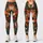 Colorful Woodland Foxes, Owls And Wildflowers For Autumn Nature Walks And Travel Leggings - 3