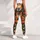 Colorful Woodland Foxes, Owls And Wildflowers For Autumn Nature Walks And Travel Leggings - 5