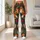 Colorful Woodland Foxes, Owls And Wildflowers For Autumn Nature Walks And Travel Leggings - 11