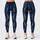 Navy Ivory Linear Accents for Cozy Winter Lounging and Everyday Layering Leggings - 3