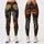 Vintage Jack-O’-Lanterns And Ravens For Spooky Halloween Nights And Autumn Gatherings Leggings - 3