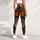 Vintage Jack-O’-Lanterns And Ravens For Spooky Halloween Nights And Autumn Gatherings Leggings - 6