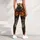 Vintage Jack-O’-Lanterns And Ravens For Spooky Halloween Nights And Autumn Gatherings Leggings - 4