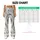 Sage Blue Watercolor Brushstrokes for Calm Studio Sessions and Outdoor Runs Leggings - 7