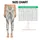 Sage Blue Watercolor Brushstrokes for Calm Studio Sessions and Outdoor Runs Leggings - 3