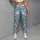 White Geese And Daisies For Yoga, Pilates, And Everyday Outdoor Style Leggings - 5