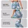 White Geese And Daisies For Yoga, Pilates, And Everyday Outdoor Style Leggings - 2