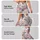 Blush Pink Rose Botanicals for Yoga, Running and Outdoor Wellness Leggings - 8