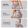 Blush Pink Rose Botanicals for Yoga, Running and Outdoor Wellness Leggings - 2