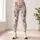 Blush Pink Rose Botanicals for Yoga, Running and Outdoor Wellness Leggings - 6