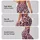 Dusty Rose Leopard Spots for Studio Yoga and Everyday Activewear Leggings - 2