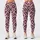 Dusty Rose Leopard Spots for Studio Yoga and Everyday Activewear Leggings - 3