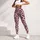 Dusty Rose Leopard Spots for Studio Yoga and Everyday Activewear Leggings - 5